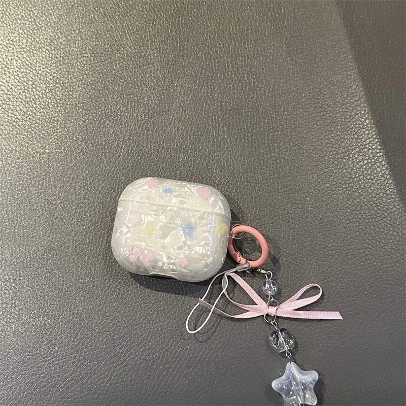 Star AirPods Earphone Case Skin / Charm / Set