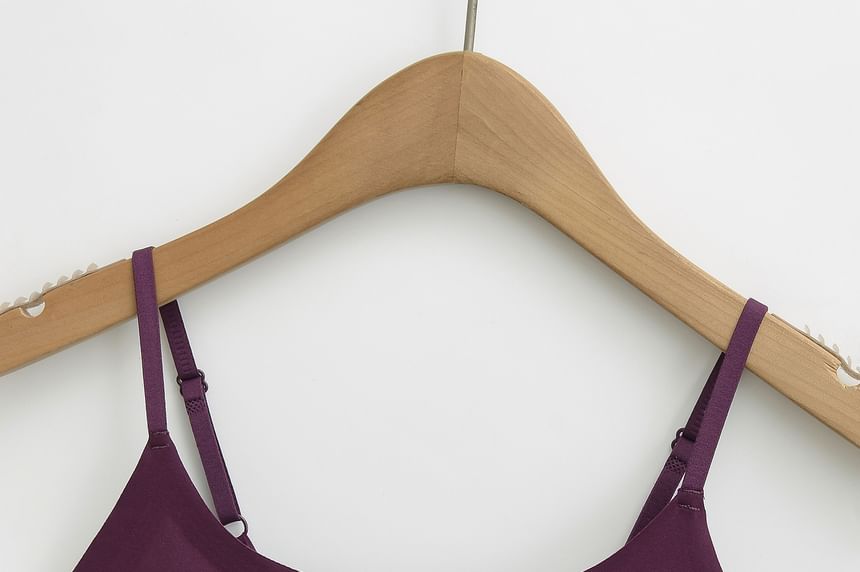 Plain Scoop-Neck Camisole Blouse