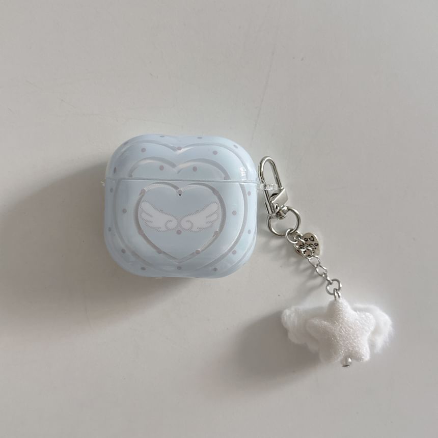 Wing Print AirPods Earphone Case Skin / Charm / Set