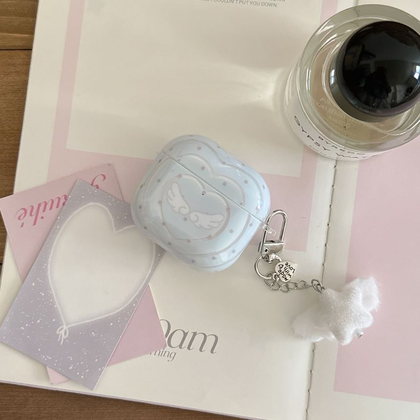 Wing Print AirPods Earphone Case Skin / Charm / Set