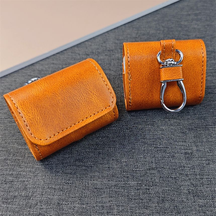 Faux Leather Apple AirPods / Pro Earphone Case Skin