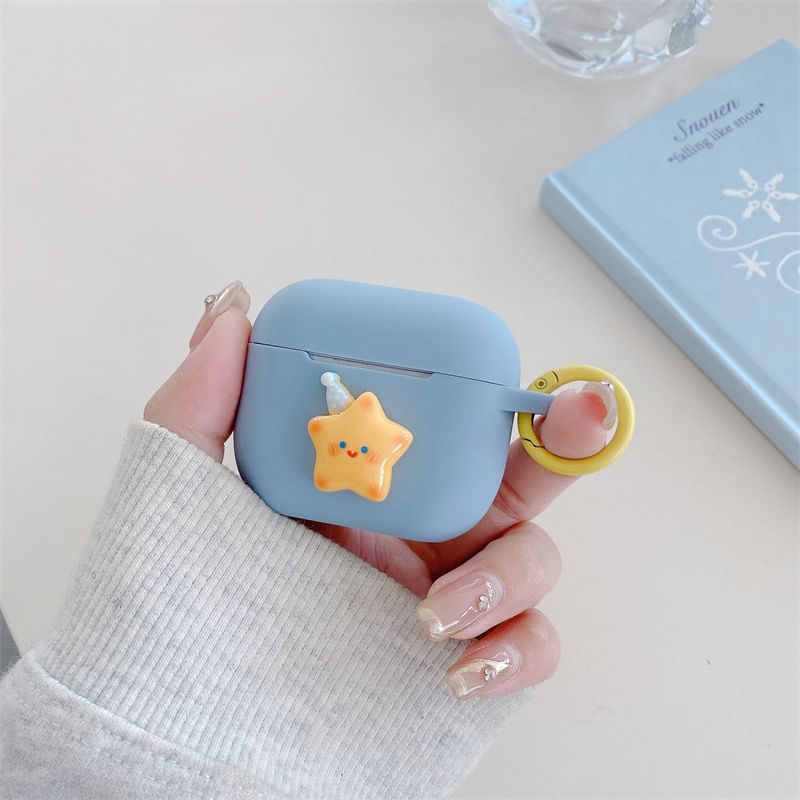 3D Star Apple AirPods / Pro Earphone Case Skin