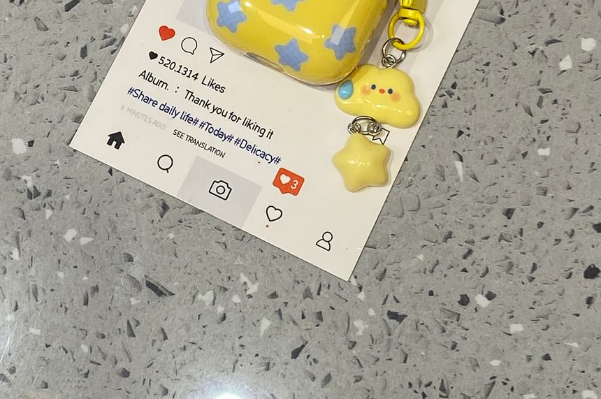 Star Apple AirPods / Pro Earphone Case Skin / Charm / Set