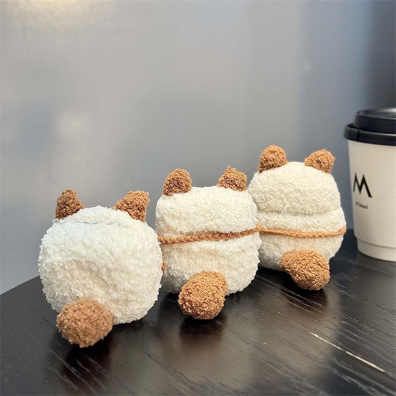 Cat Chenille Apple AirPods / Pro Earphone Case Skin