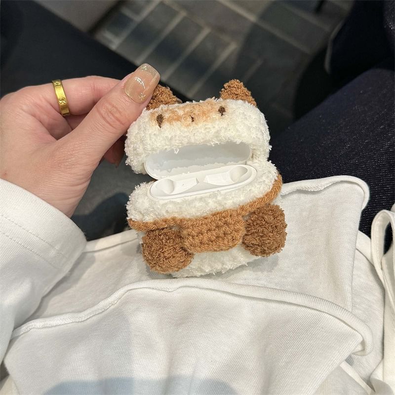 Cat Chenille Apple AirPods / Pro Earphone Case Skin