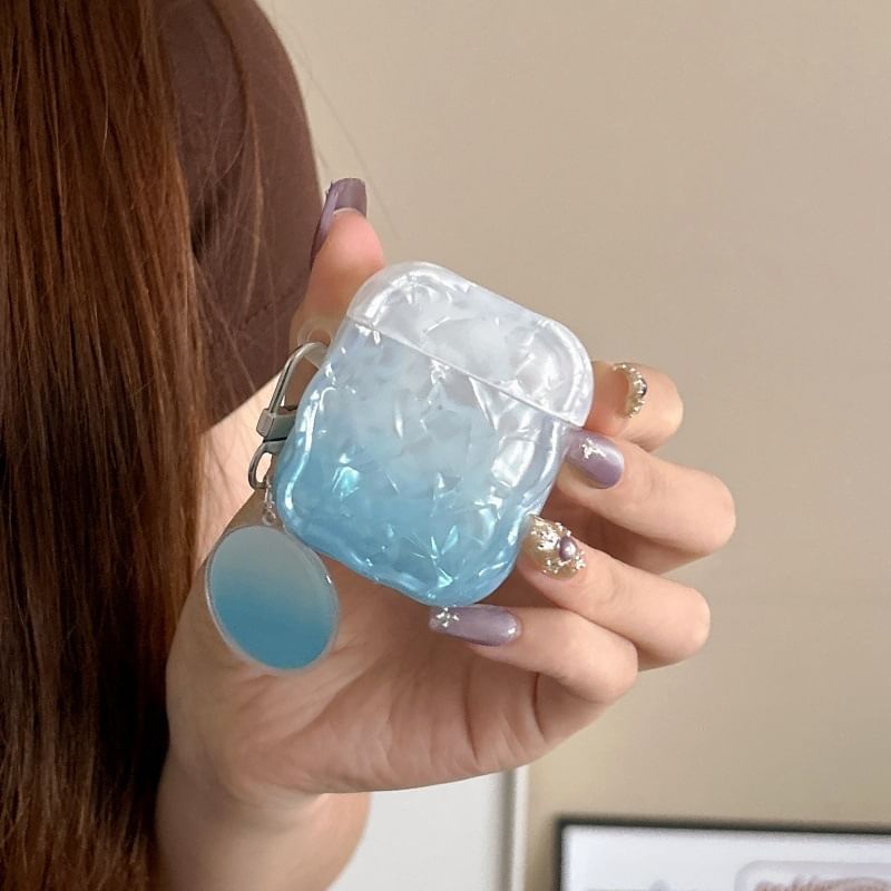 Gradient Apple AirPods / Pro Earphone Case Skin with Charm