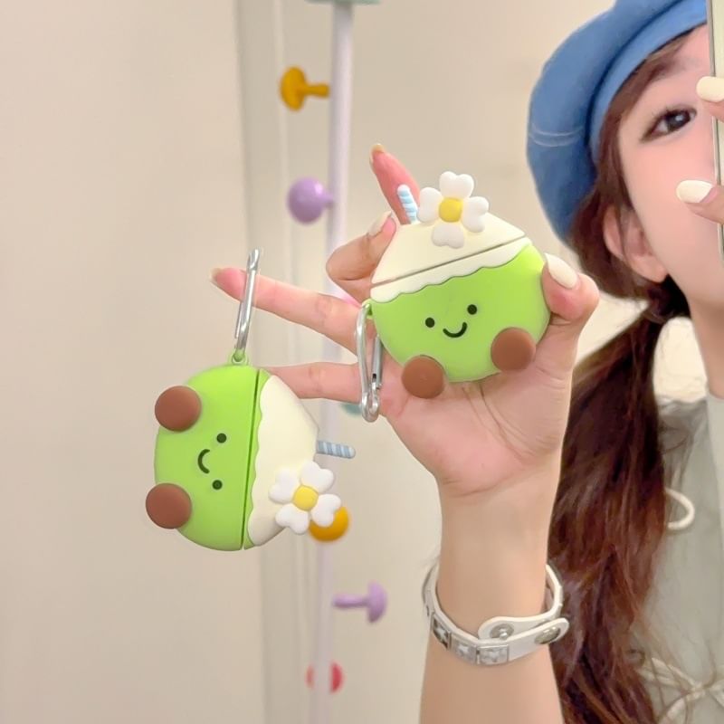 Floral Coconut Apple AirPods / Pro Earphone Case Skin