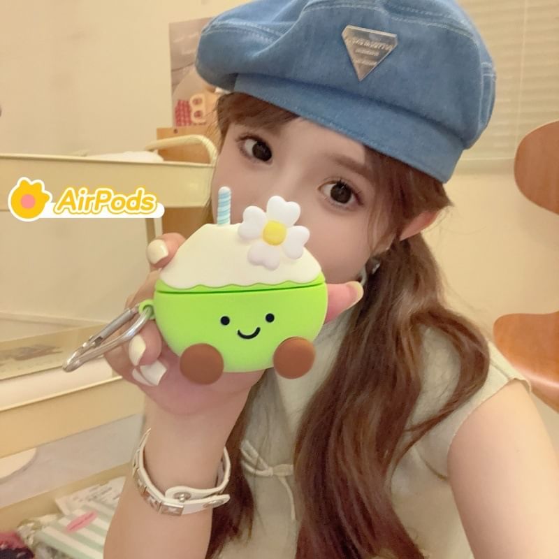 Floral Coconut Apple AirPods / Pro Earphone Case Skin