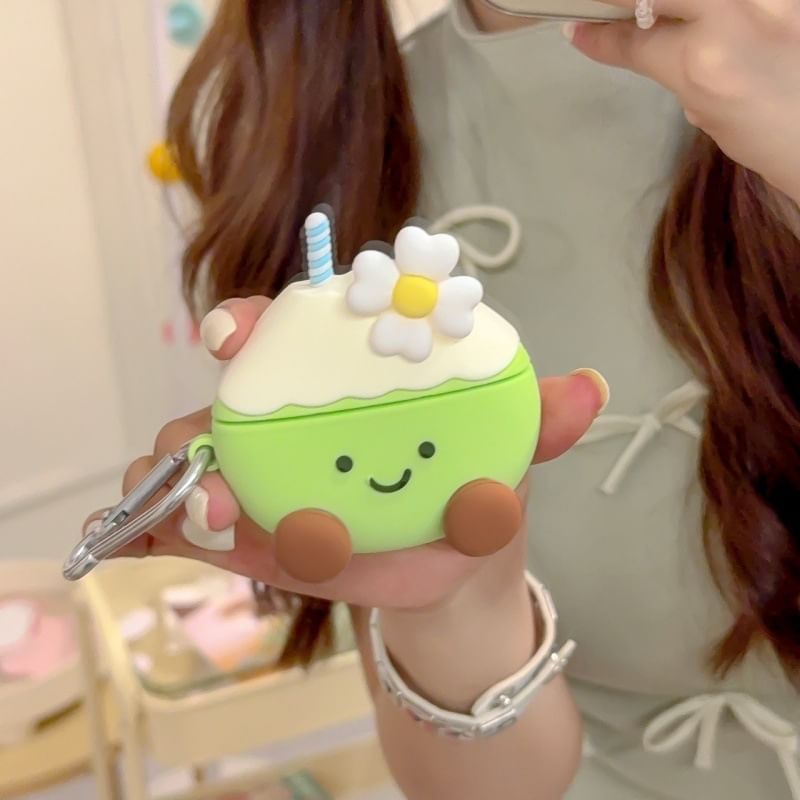 Floral Coconut Apple AirPods / Pro Earphone Case Skin