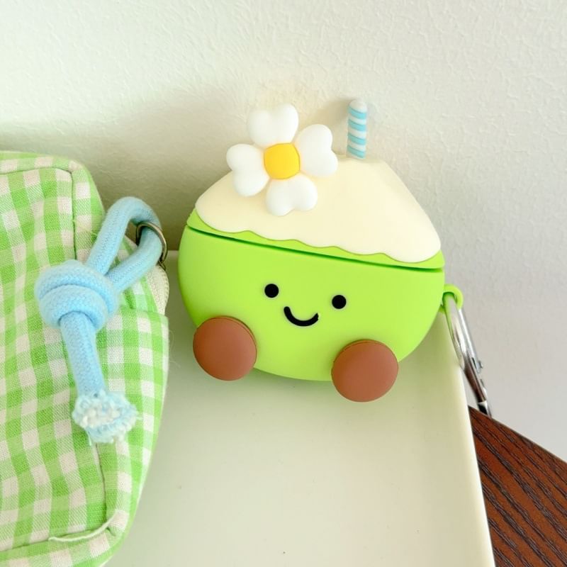 Floral Coconut Apple AirPods / Pro Earphone Case Skin