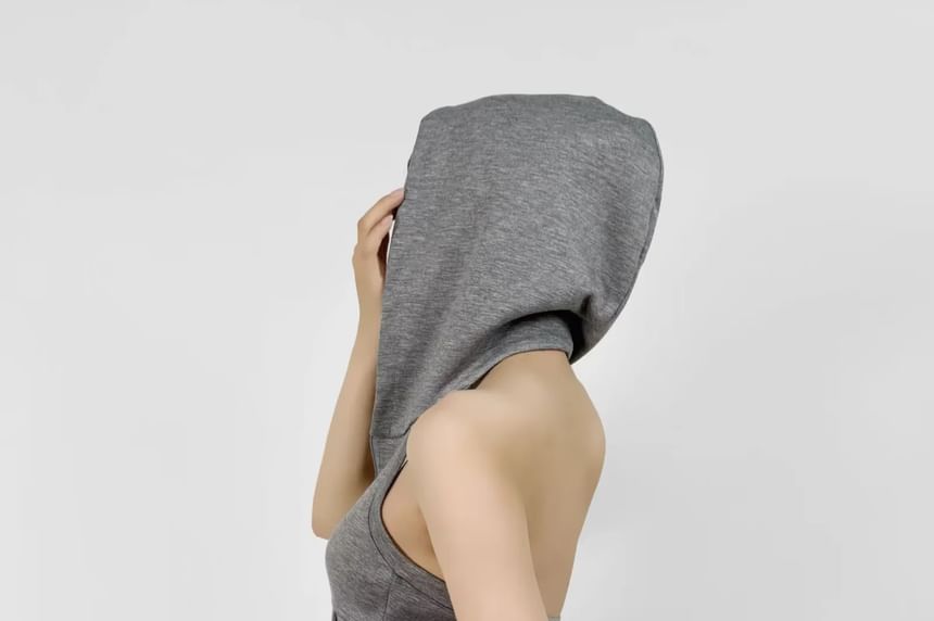 Hooded Zip Top and Mini A-Line Skirt Set