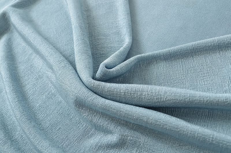 Cowl-Neck Long-Sleeved Asymmetric Ruched Plain Top