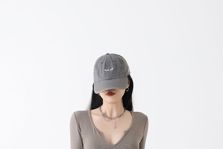 Ribbed Notch-Neck Long-Sleeved Bodysuit Top