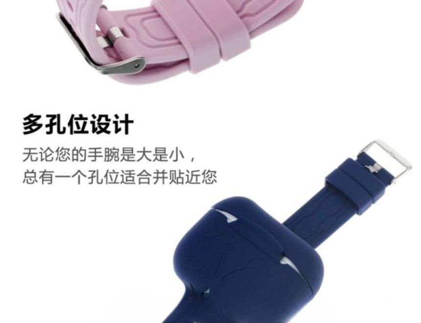 Plain Silicone AirPods Earphone Case Skin Wristband