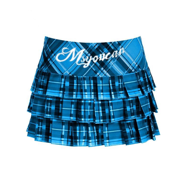 Plaid A-Line Mini Skirt – Multiple Styles
