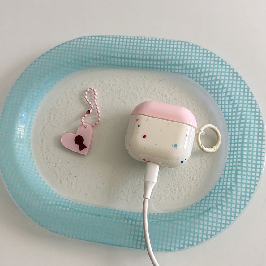 Speckle AirPods Earphone Case Skin / Ring Hoop / Charm / Set