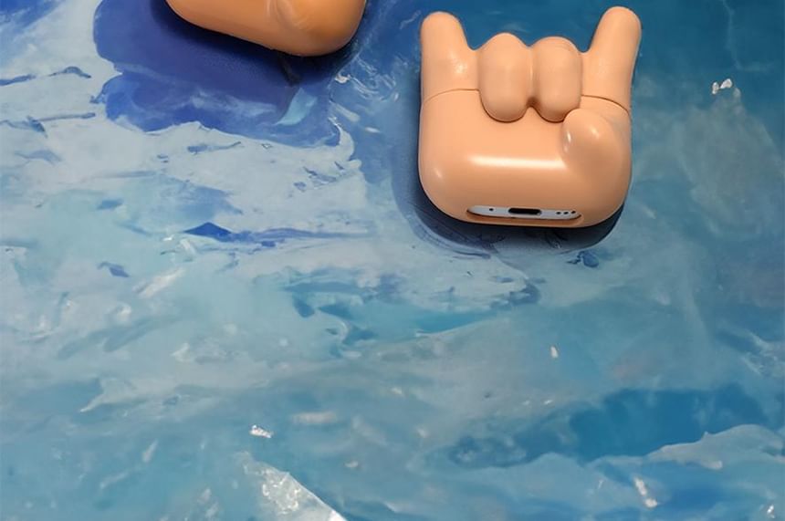 Hand Gesture Apple AirPods / Pro Earphone Case Skin