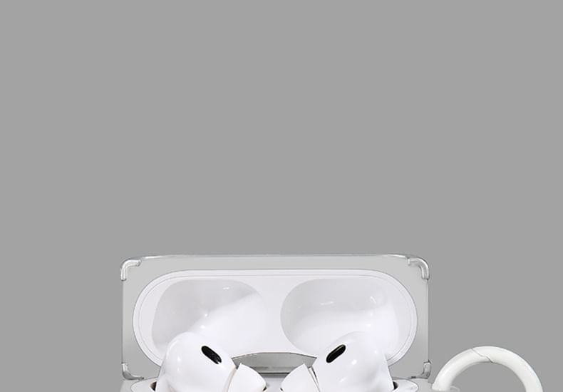 Cassette / Hi-Fi Apple AirPods / Pro Earphone Case Skin with Clip / Strap