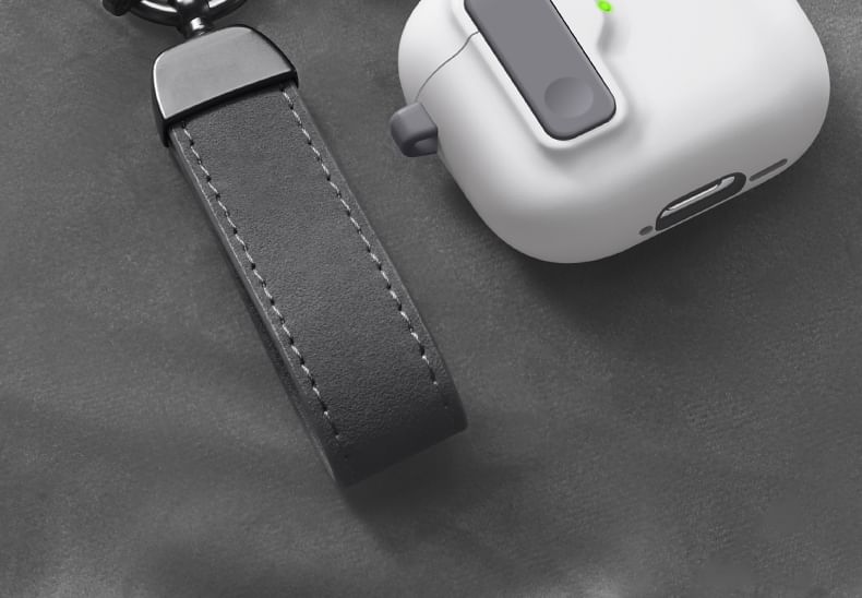 Plain Apple AirPods / Pro Earphone Case Skin with Phone Stand