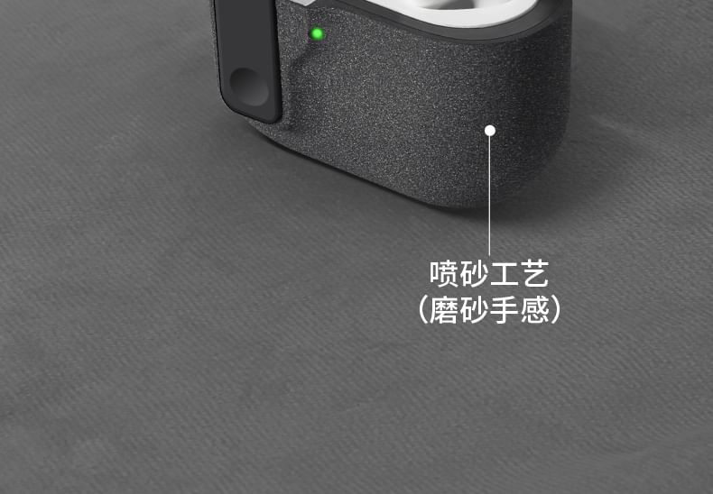 Plain Apple AirPods / Pro Earphone Case Skin with Phone Stand