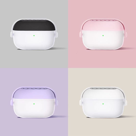 Two-Tone Apple AirPods / Pro Earphone Case Skin with Dust Cover