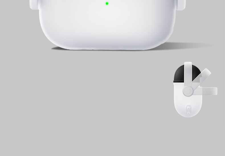 Two-Tone Apple AirPods / Pro Earphone Case Skin with Dust Cover