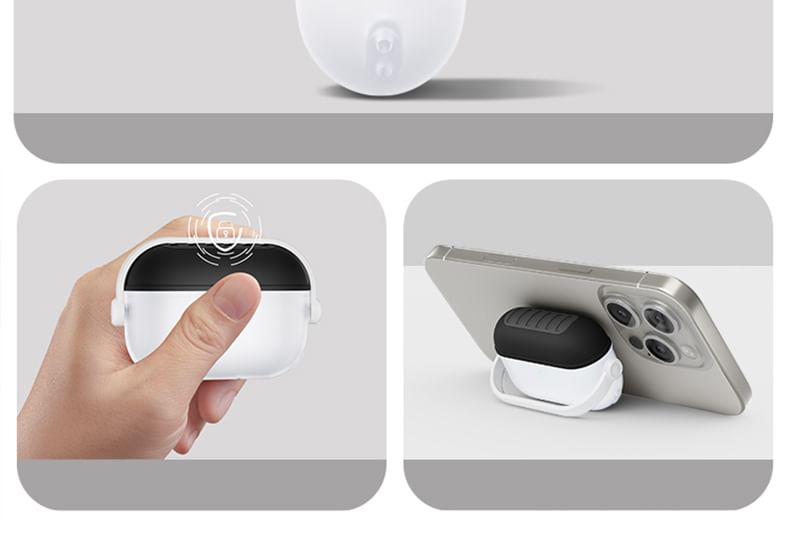 Two-Tone Apple AirPods / Pro Earphone Case Skin with Dust Cover