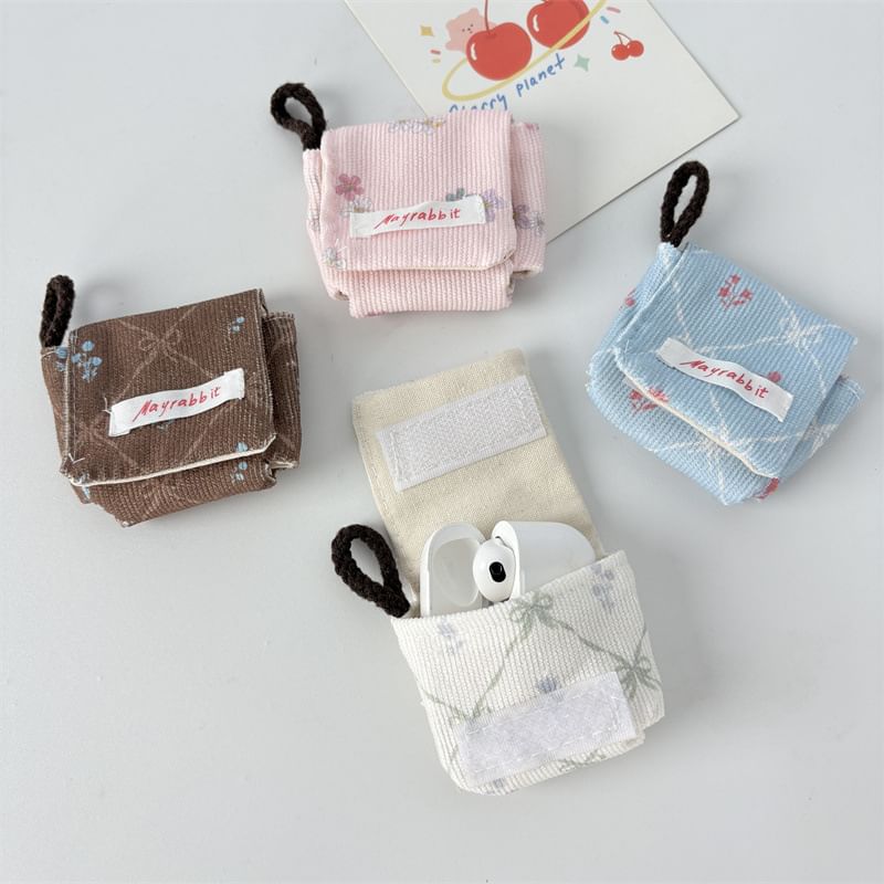 Bow Print Airpod Earphone Case Skin