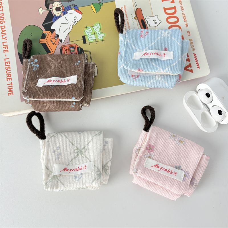 Bow Print Airpod Earphone Case Skin