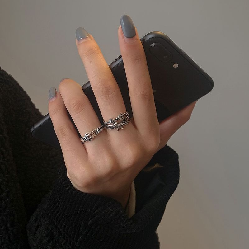 Coin Open Ring