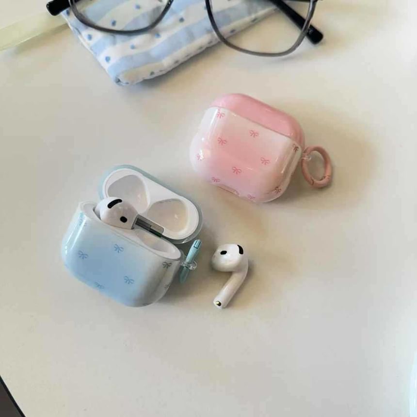 Bow Gradient Apple AirPods / Pro Earphone Case Skin