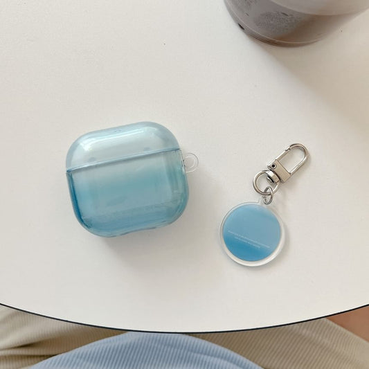 Gradient Apple AirPods / Pro Earphone Case Skin with Charm