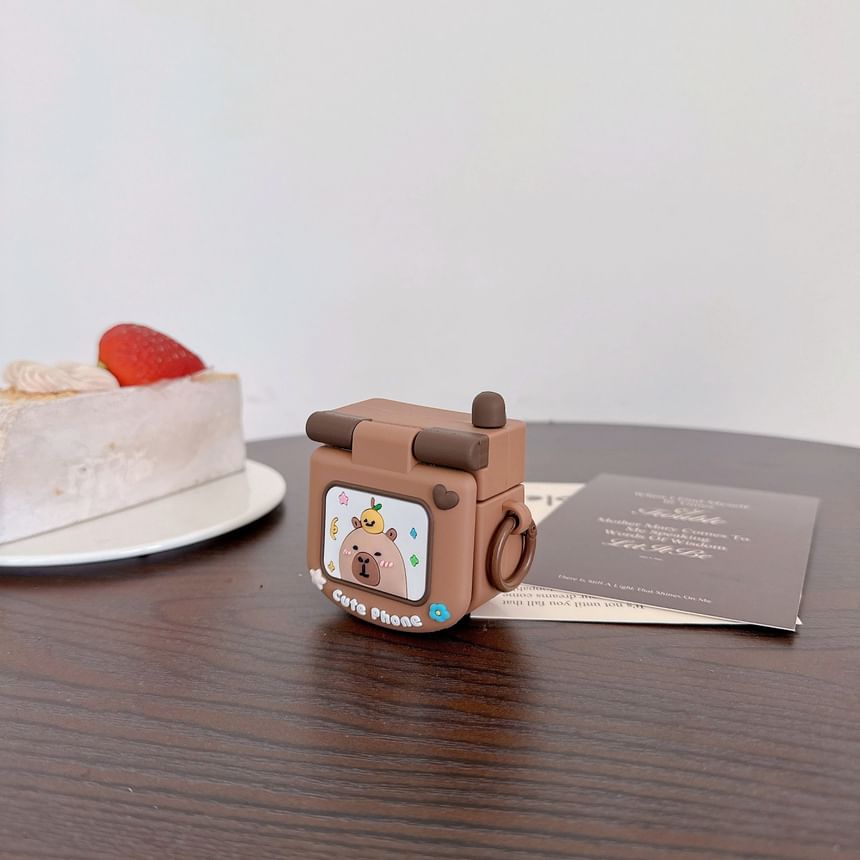 Capybara Mini Cellphone Design Apple AirPods / Pro Earphone Case Skin