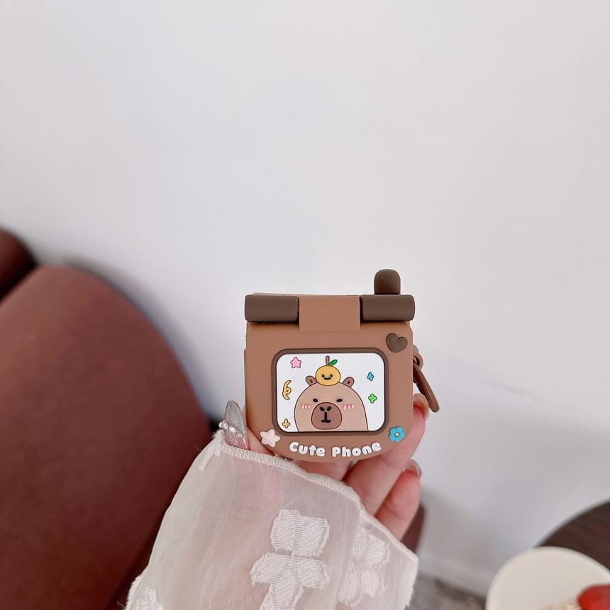 Capybara Mini Cellphone Design Apple AirPods / Pro Earphone Case Skin