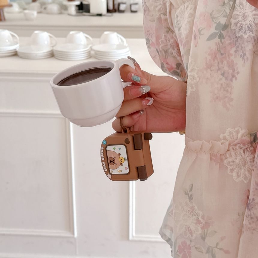 Capybara Mini Cellphone Design Apple AirPods / Pro Earphone Case Skin