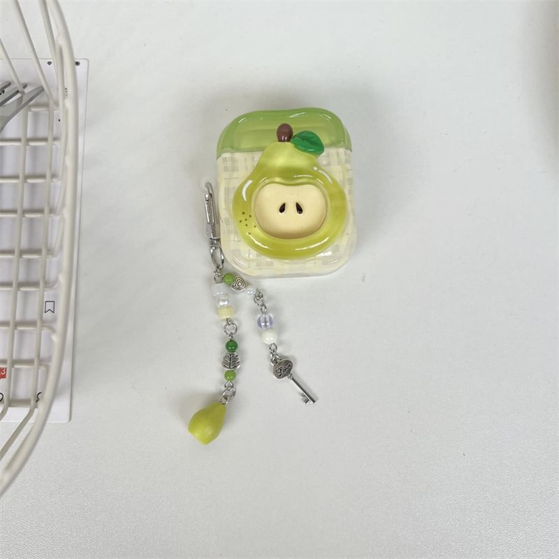 Pear Apple AirPods / Pro Earphone Case Skin / Charm / Set