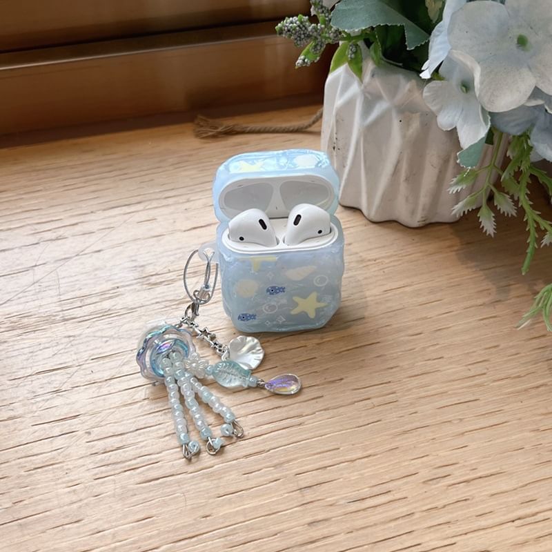 Shell Starfish Apple AirPods / Pro Earphone Case Skin with Charm