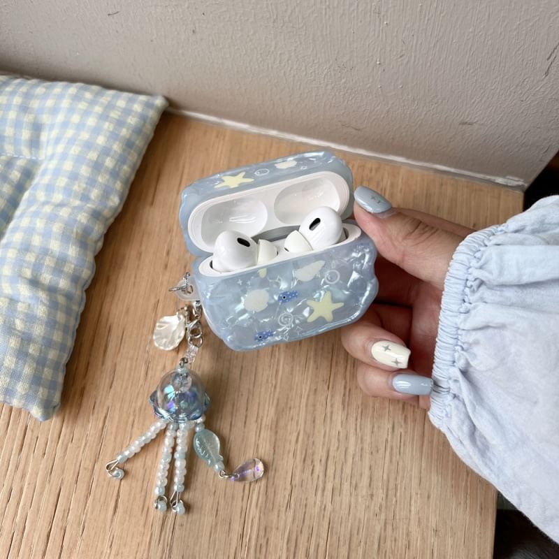 Shell Starfish Apple AirPods / Pro Earphone Case Skin with Charm