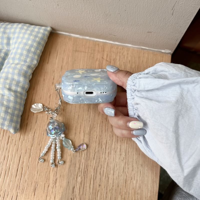 Shell Starfish Apple AirPods / Pro Earphone Case Skin with Charm