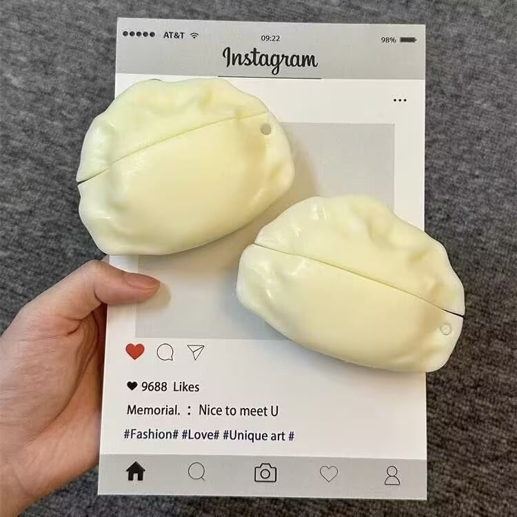 Dumpling Apple AirPods / Pro Earphone Case Skin / Charm / Set (Various Designs)