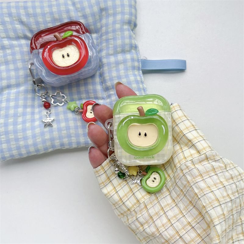 Apple AirPods / Pro Earphone Case Skin with Charm (Various Designs)