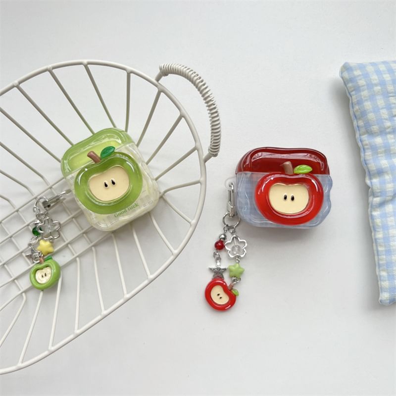 Apple AirPods / Pro Earphone Case Skin with Charm (Various Designs)