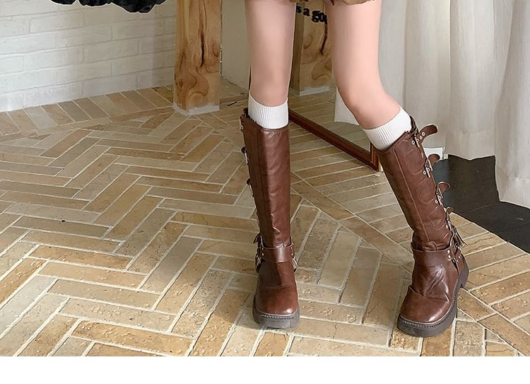 Mini A-Line Skirt with High Waist