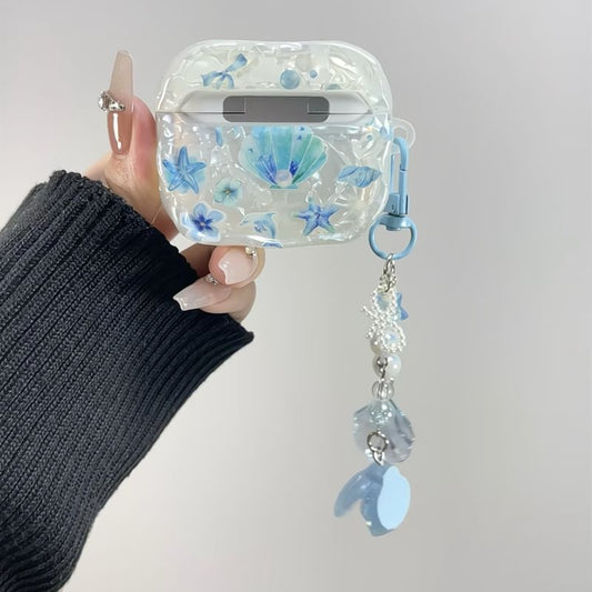 Shell Apple AirPods / Pro Earphone Case Skin / Charm / Set