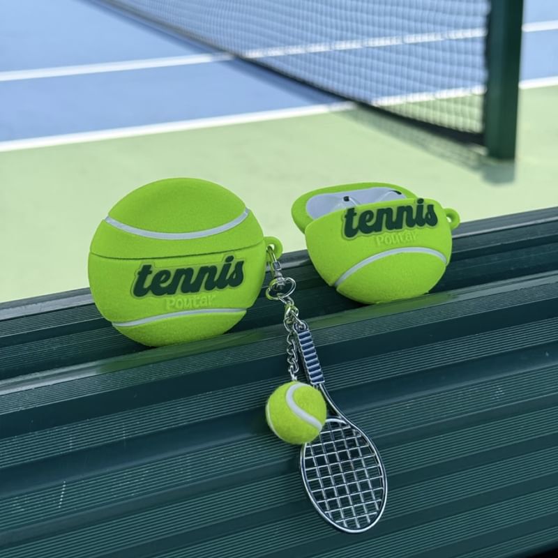 Tennis Apple AirPods / Pro Earphone Case Skin / Charm / Set