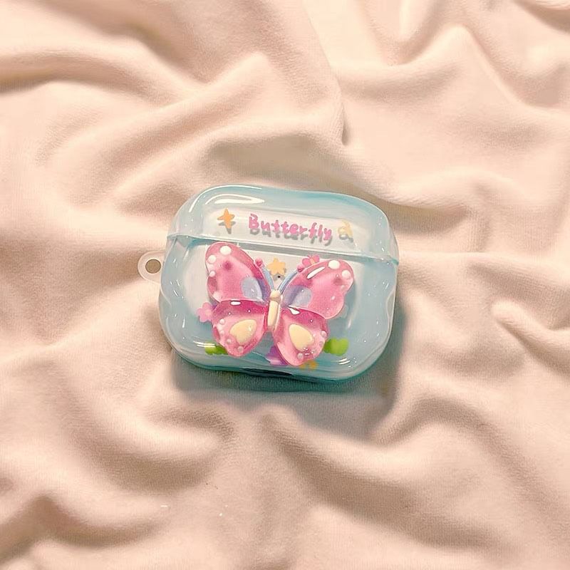 Butterfly Apple AirPods / Pro Earphone Case Skin / Charm / Set