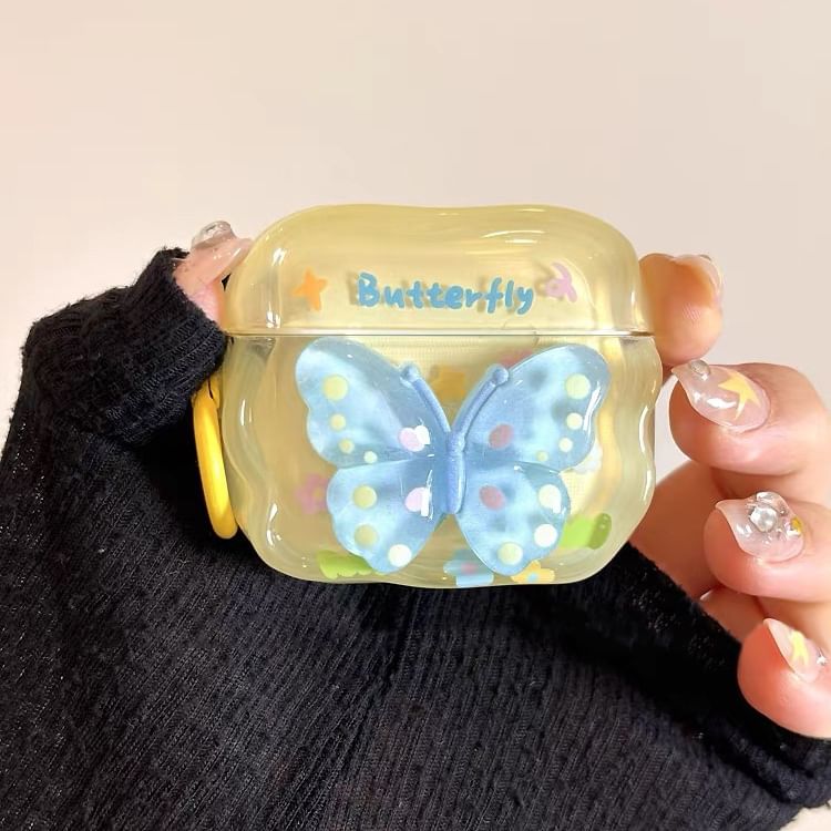 Butterfly Apple AirPods / Pro Earphone Case Skin / Charm / Set
