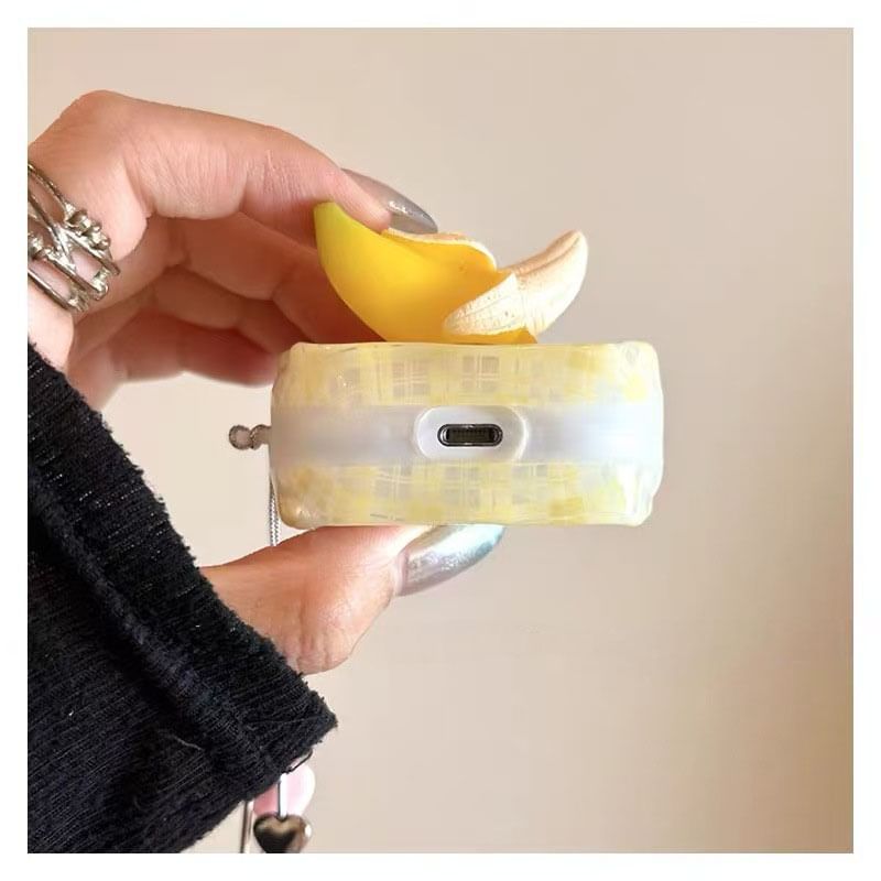Banana Apple AirPods / Pro Earphone Case Skin / Charm / Set
