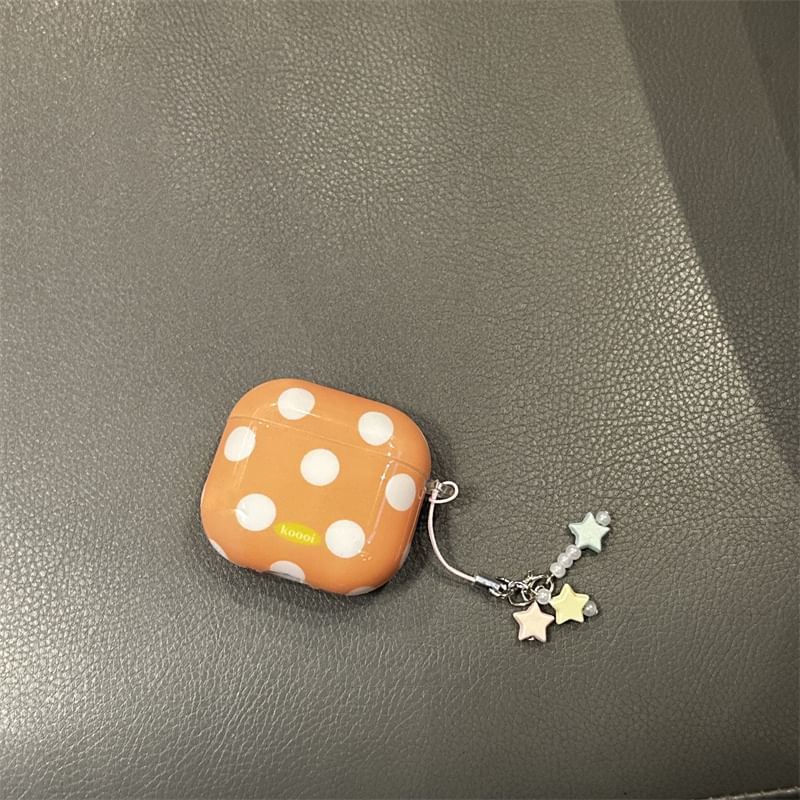 Polka Dot Apple AirPods / Pro Earphone Case Skin / Charm / Set