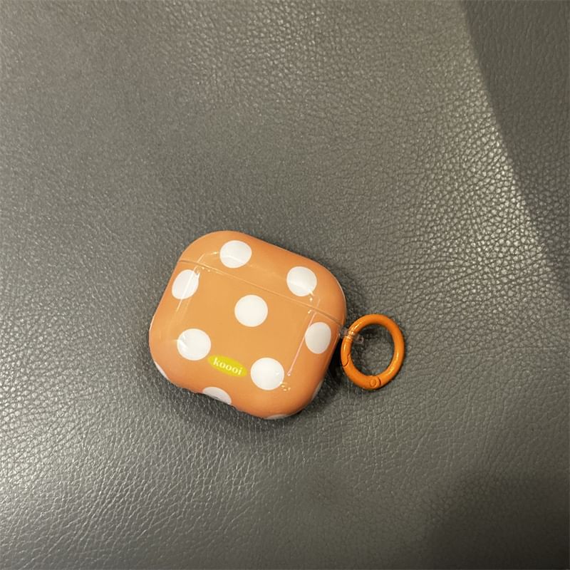Polka Dot Apple AirPods / Pro Earphone Case Skin / Charm / Set